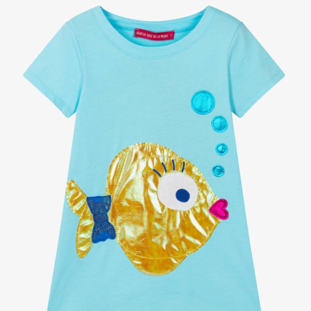 Agatha Ruiz de la Pradablue shift dress NWT